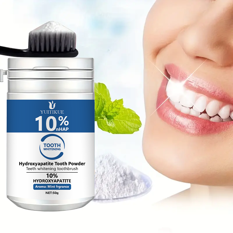 Teeth Whitening Ingredients - YUTIKUE 10% nHAP Tooth Powder 50g