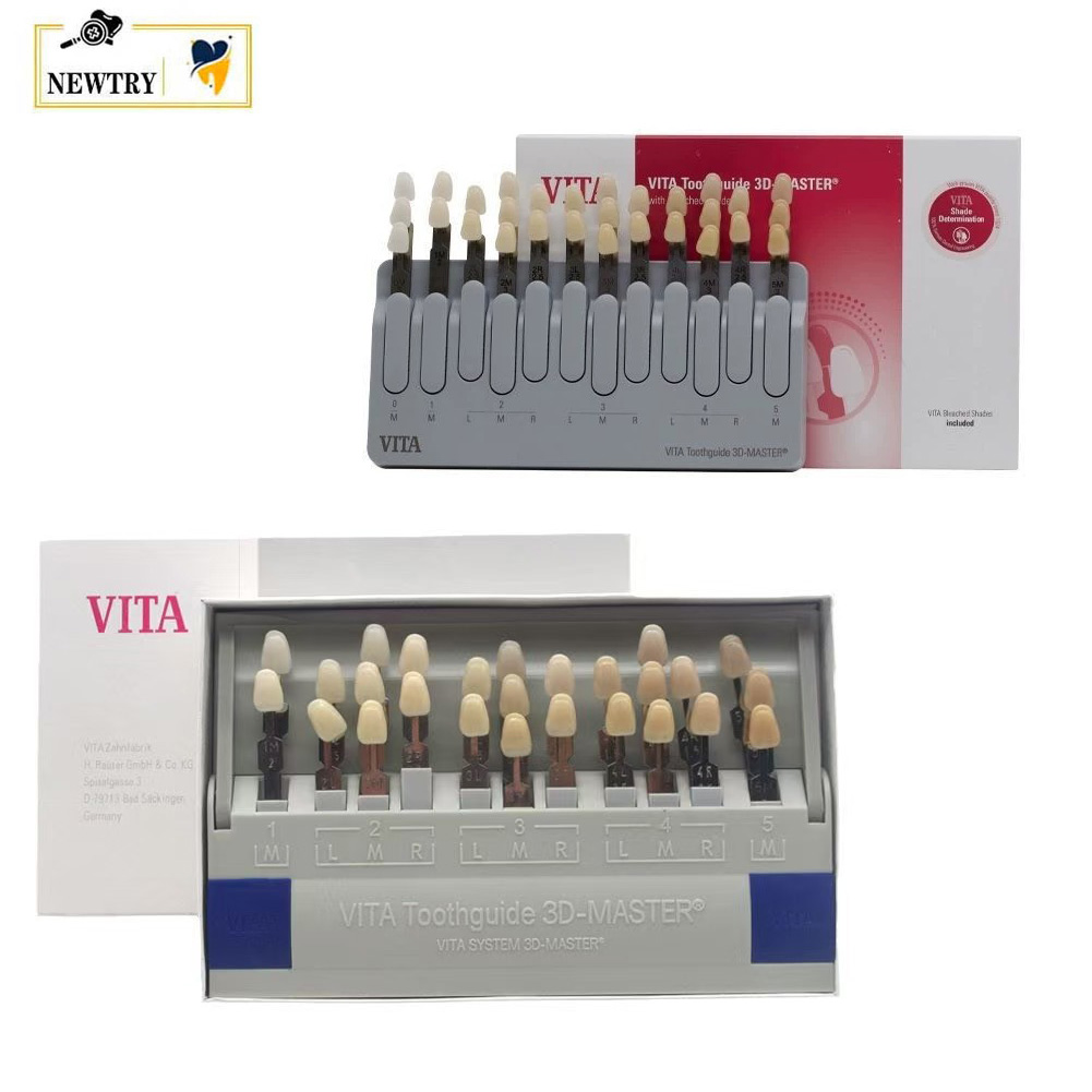 Teeth Whitening Shade Guide - VITA 3D Toothguide Dental Bleach Shade