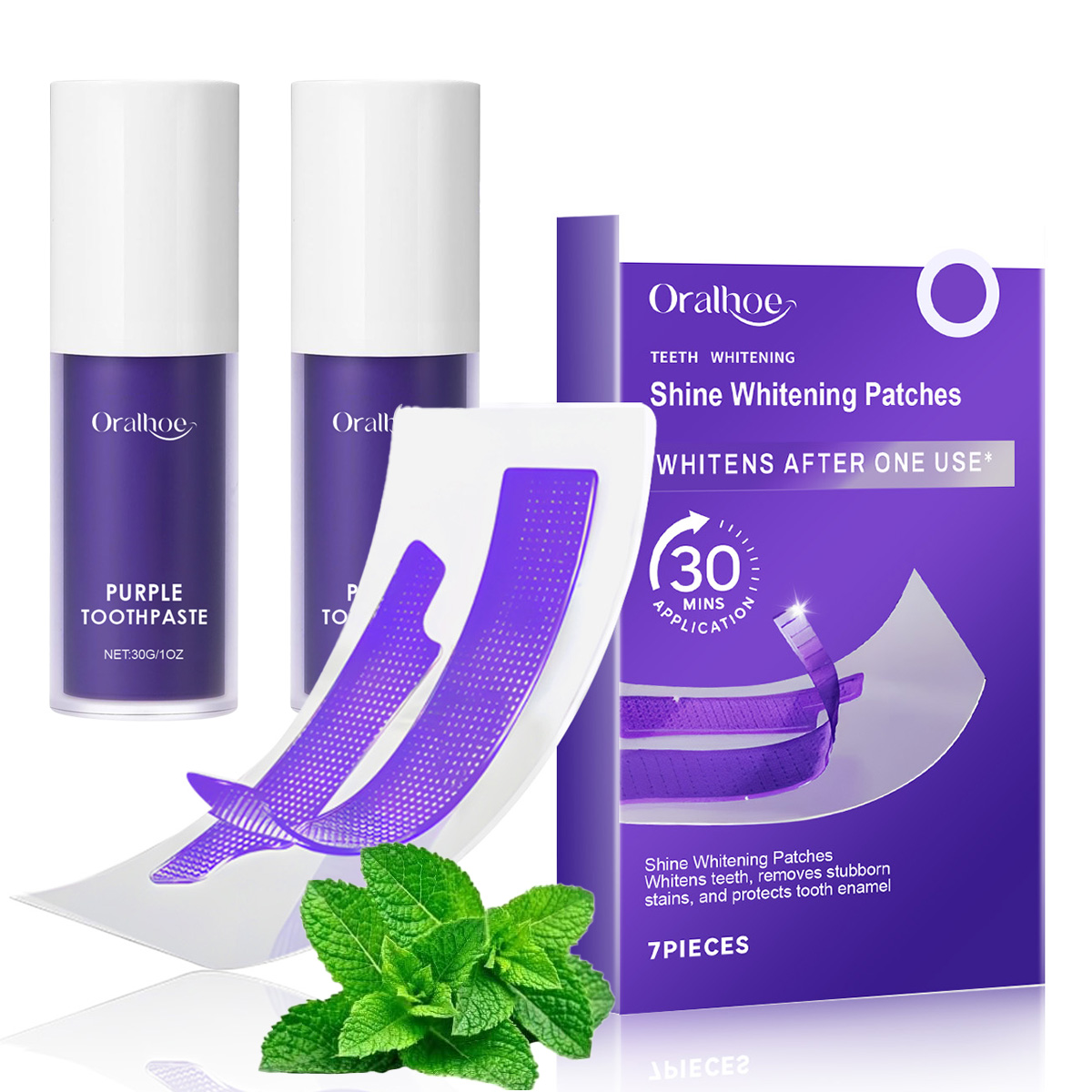 Teeth Whitening In Office - Purple Teeth Whitening Combo Kit –