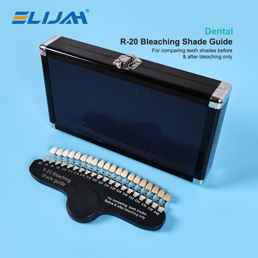 Teeth Whitening Shade Guide - ELIJAH R-20 Bleaching Shade Guide Dentistry