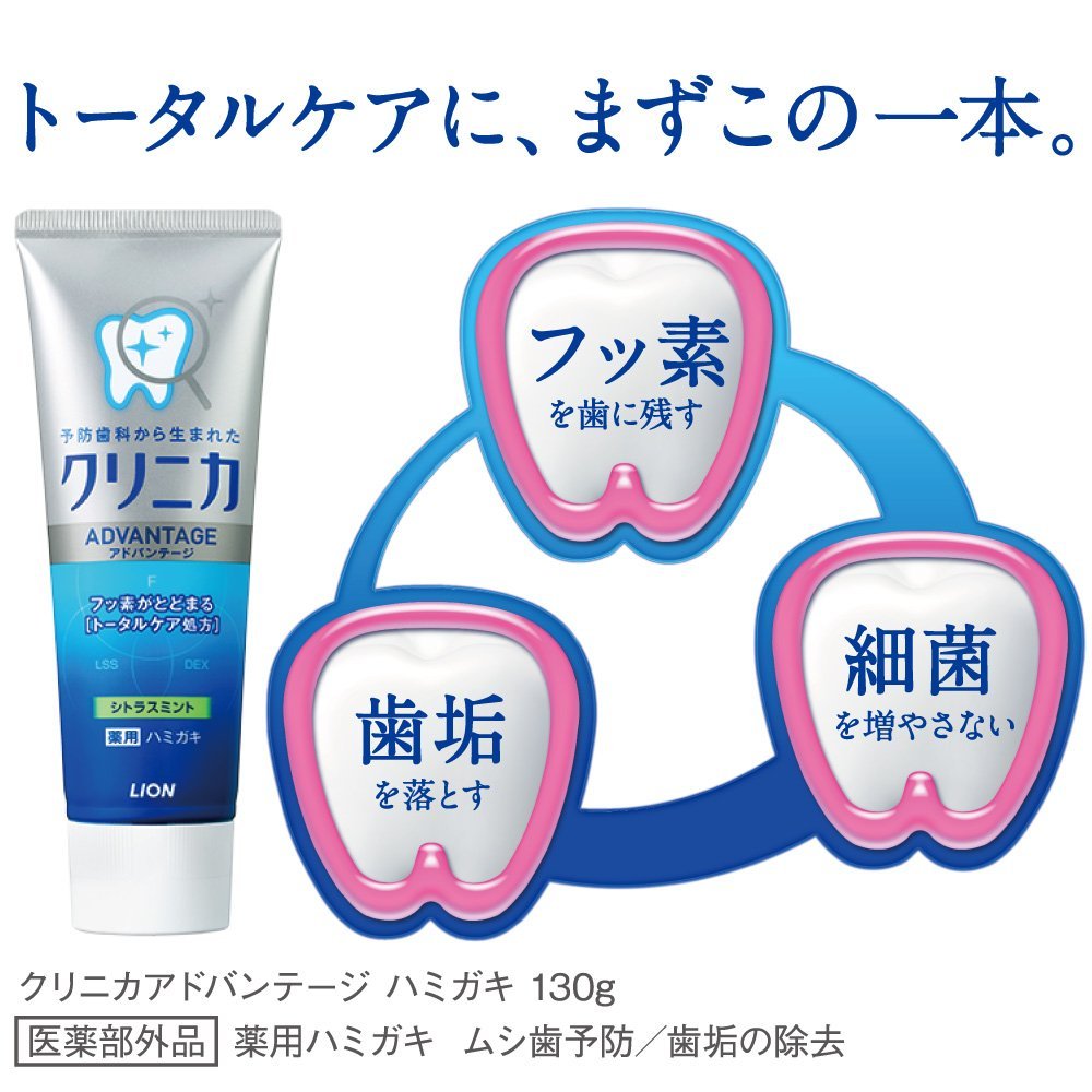 3PCS Japan Lion Clinica Mint T - Teeth Whitening Japan review and price