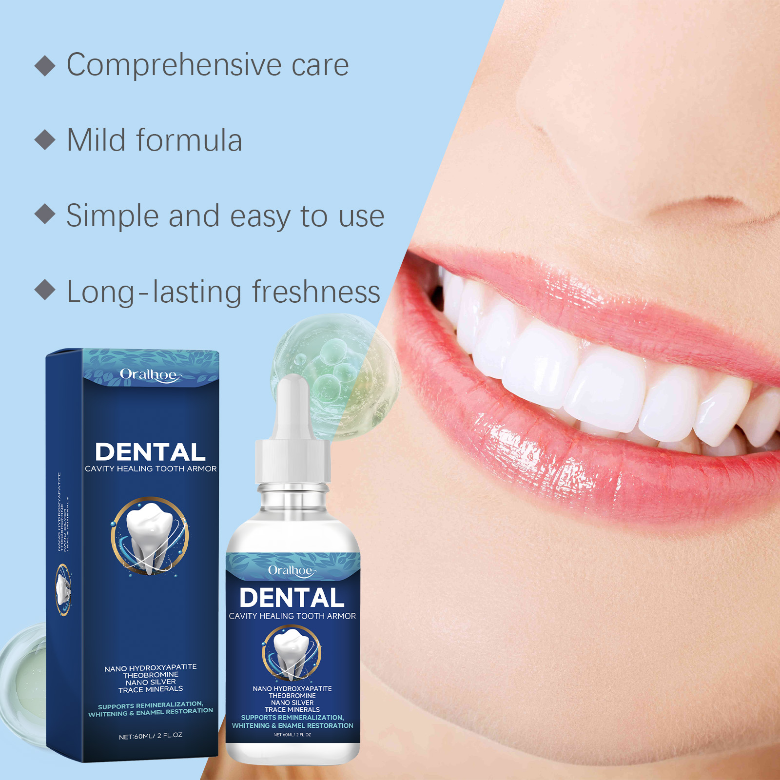 Oralhoe Teeth Brighten Serum L - Teeth Whitening Serum review and price