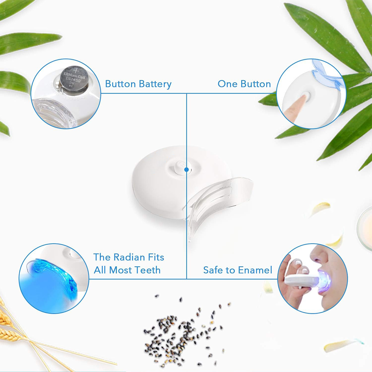 Teeth Whitening Kit - 5X LED L - Teeth Whitening In Office review and price