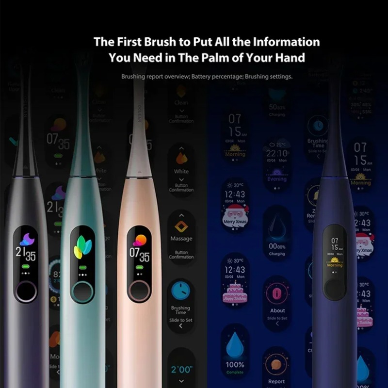 Oclean X Pro Sonic Electric To - Teeth Whitening App review and price