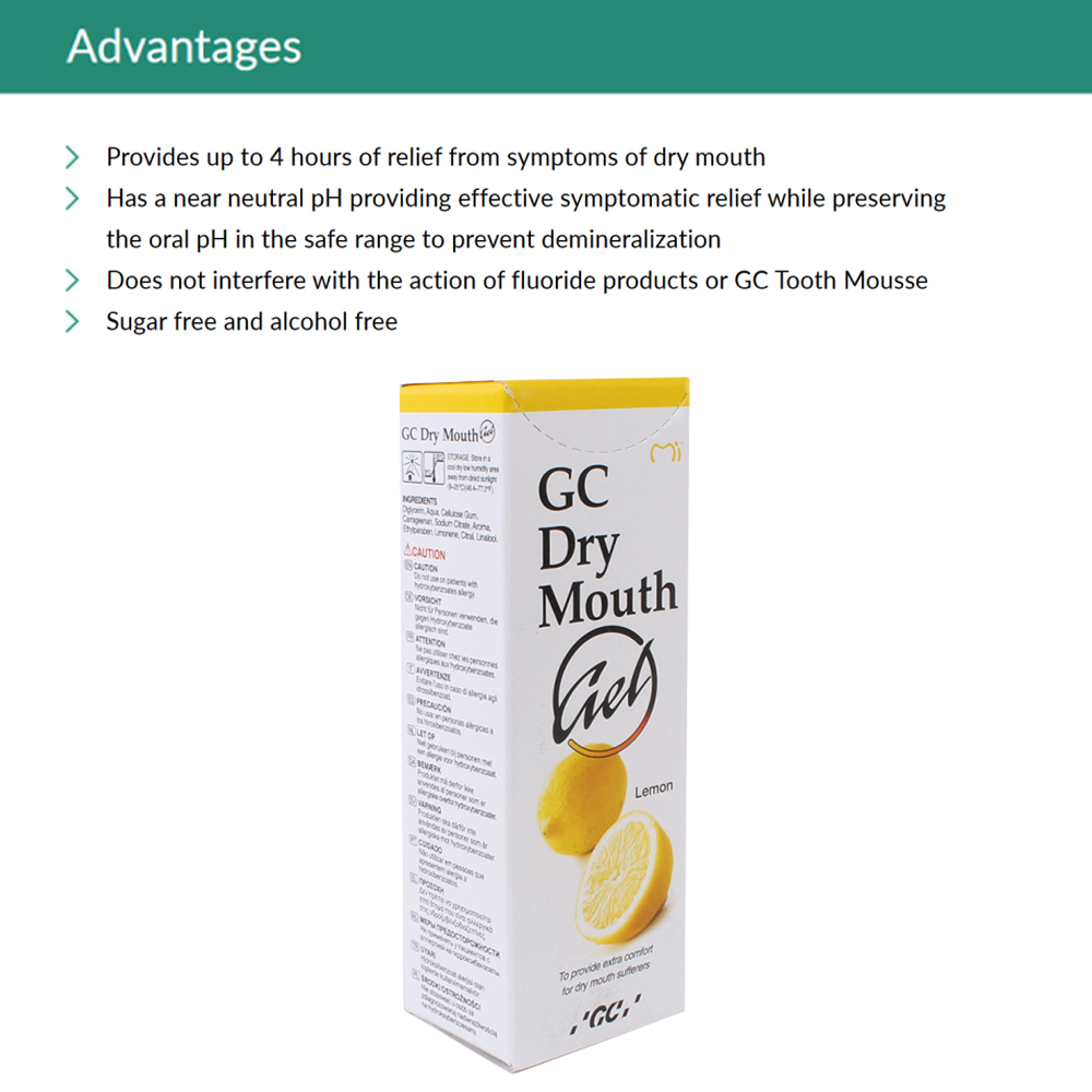 Dry Mouth Relief Gel Treatment - Teeth Whitening Japan review and price