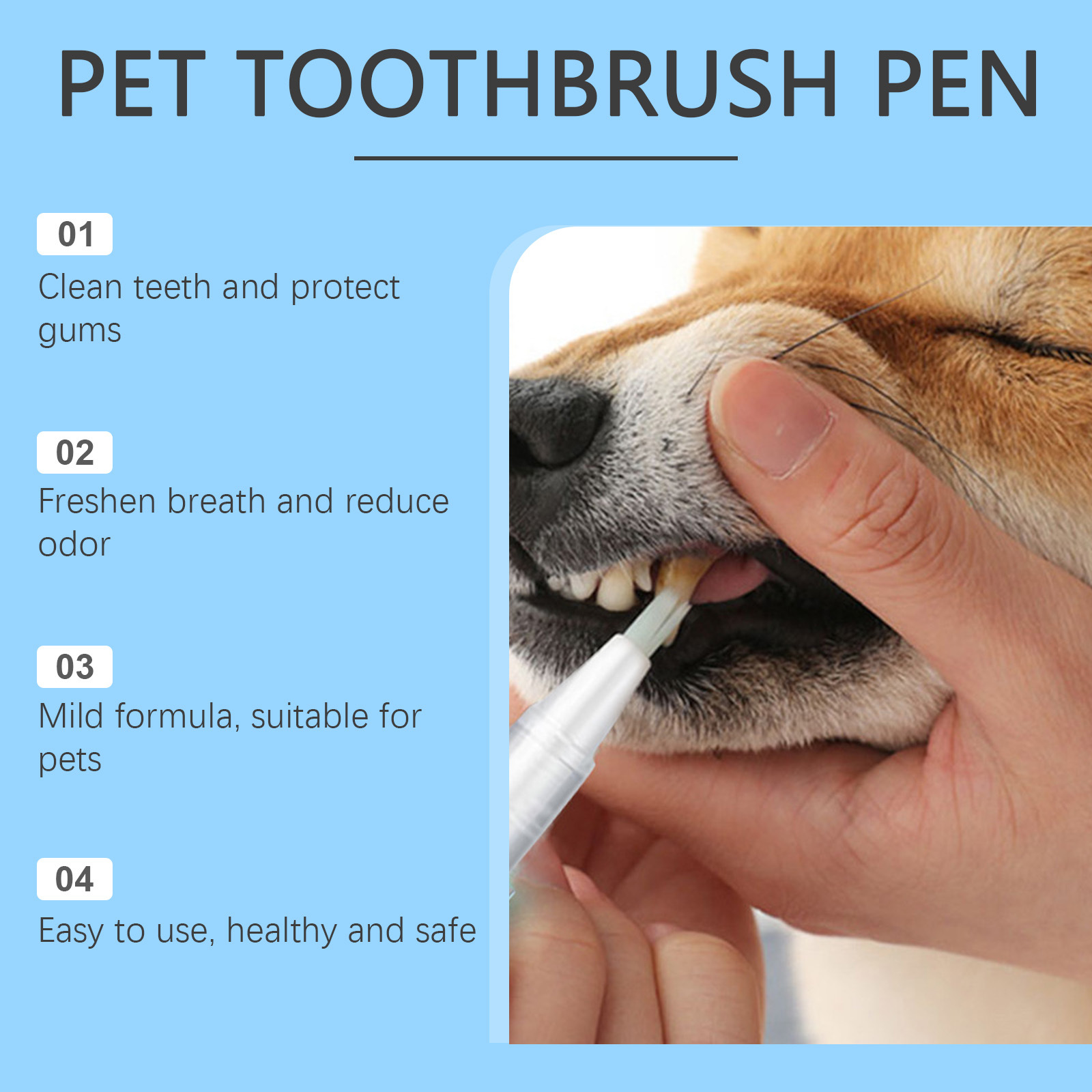Oral Cleaning Gel Pen For Dogs - Teeth Whitening Pen review and price