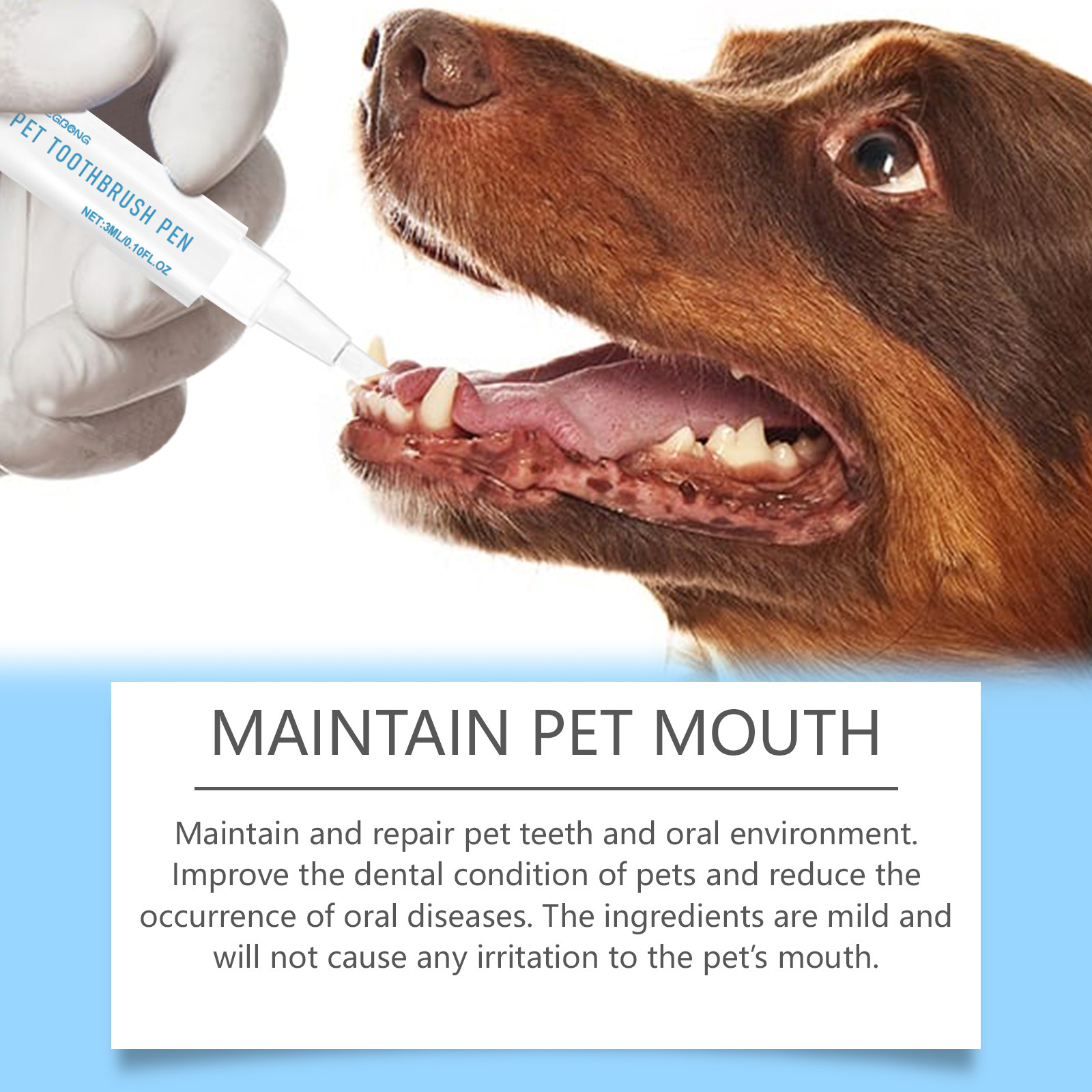 Oral Cleaning Gel Pen For Dogs - Teeth Whitening Pen review and price