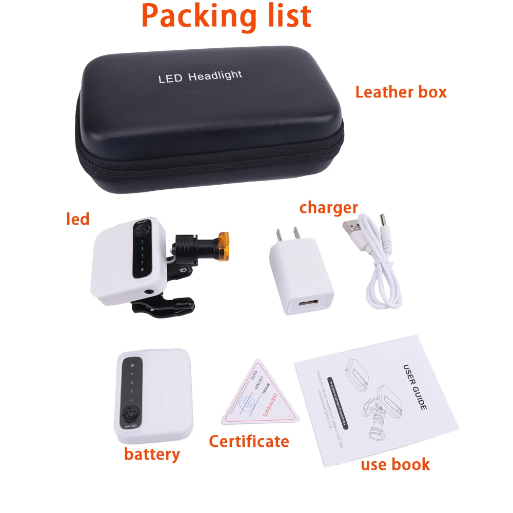 Wireless 5W LED Dental Headlig - Teeth Whitening Filter review and price