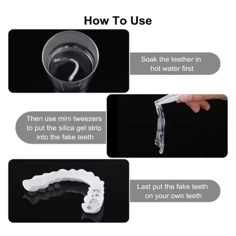 Teeth Veneers Whitening Dentur - Teeth Whitening Session review and price