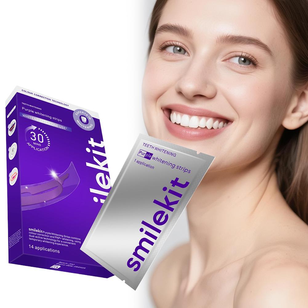 Smilekit Teeth Whitening Stri - Teeth Whitening At Home review and price