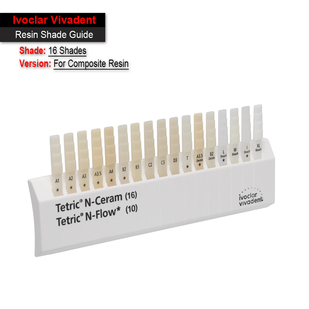 Ivoclar Dental Shade Guide Cro - Teeth Whitening Shade Guide review and price