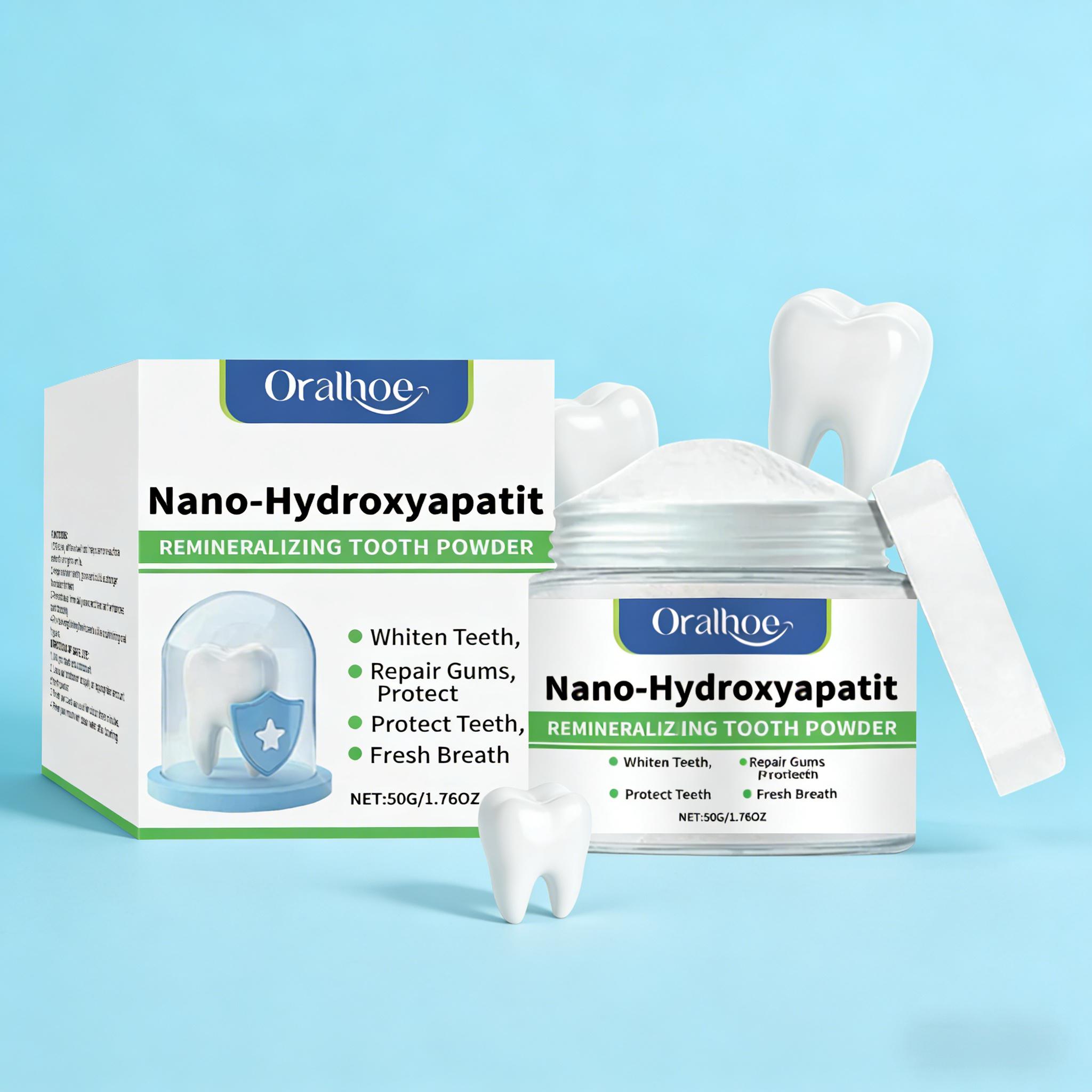 Oralhoe Whitening Tooth Powder - Teeth Whitening Ingredients review and price