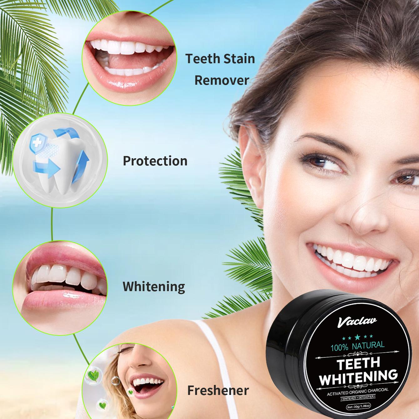 Vaclav activated charcoal teet - Teeth Whitening Filter review and price