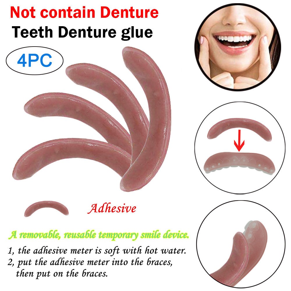 4/8 Pcs Whitening Braces Adhes - Teeth Whitening Strips review and price
