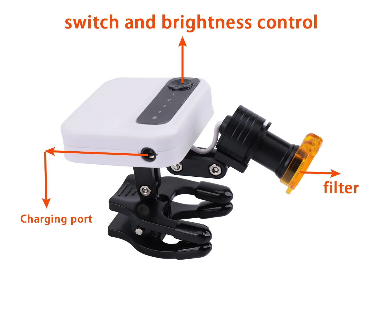 Wireless 5W Headlight Headlamp - Teeth Whitening Filter review and price