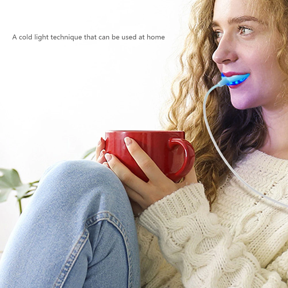 1PC Household Smart LED Teeth  - Teeth Whitening In Office review and price