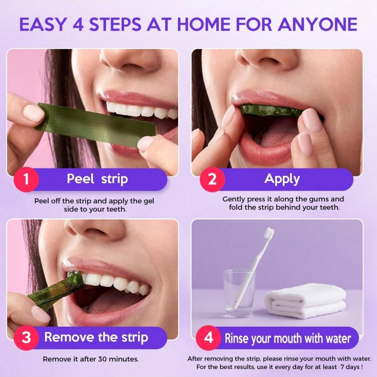 Deluxe Whitening Teeth Sticker - Teeth Whitening In Office review and price