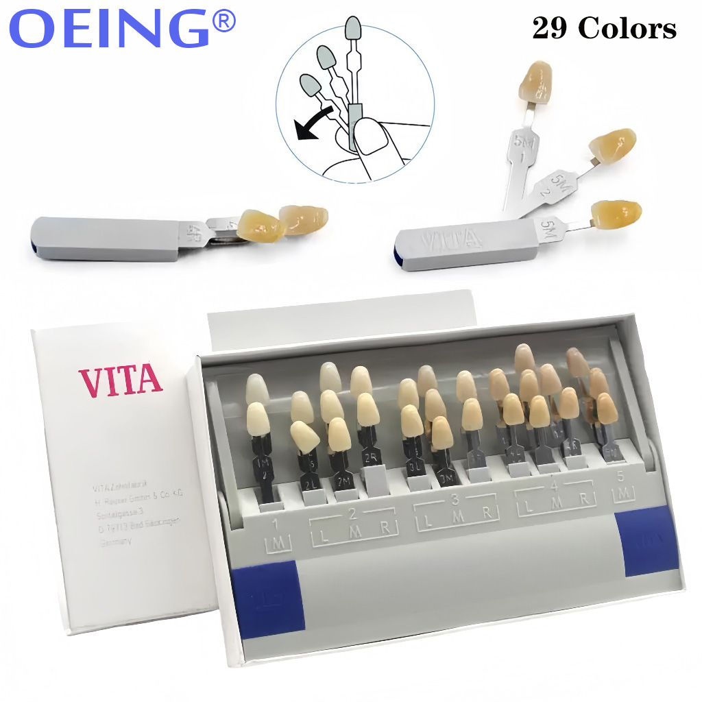 29/16 Colors Teeth Shade Guide - Teeth Whitening Shade Guide review and price