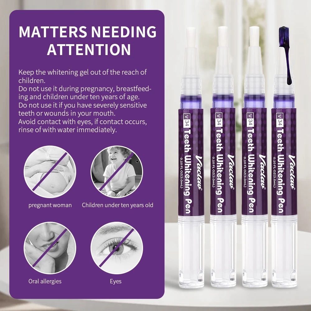 Vaclav V34 Purple teeth whiten - Teeth Whitening Ai review and price