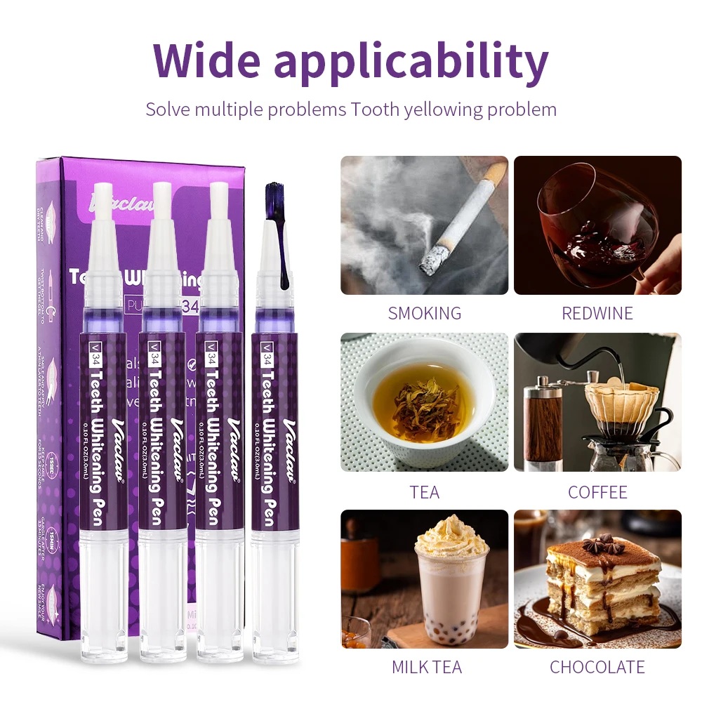 Vaclav V34 Purple teeth whiten - Teeth Whitening Ai review and price