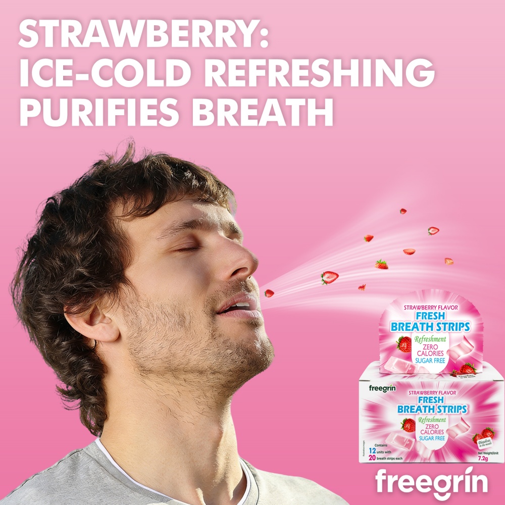 Breath Freshener Cool Strawber - Teeth Whitening In Office review and price